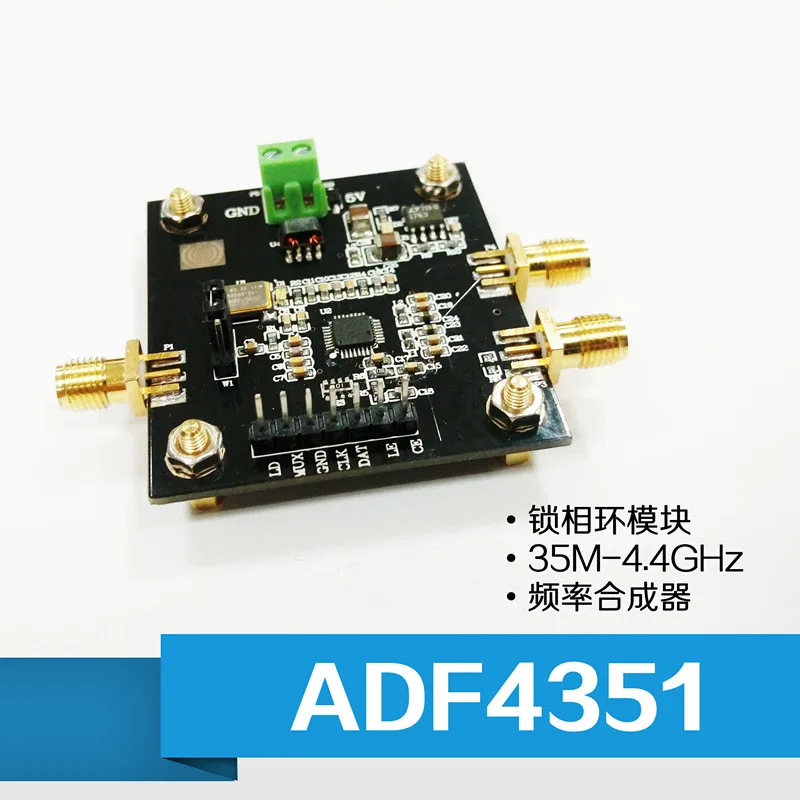 

ADF4351 35Mhz to 4.4GHz PLL RF Signal Source Frequency Synthesizer Development Board