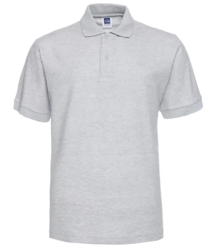 

2018 Men Pure color, lapels Polo Shirt Men 's Business Casual solid polo Summer Style Polos Short Sleeve Solid Shirt Blouse