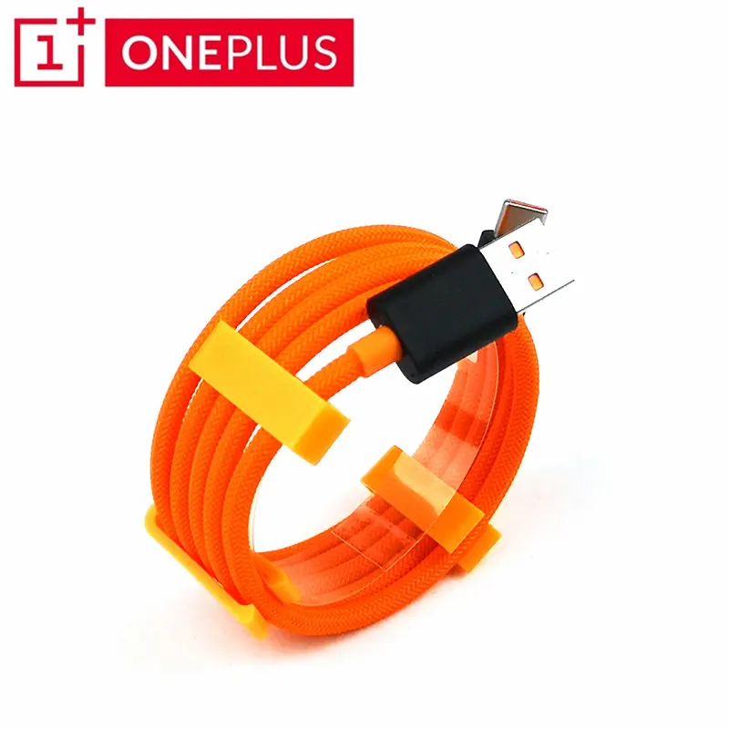

Original Oneplus Dash Warp Charge Cable Quick nylon Usb Type-c data sync fast charge line One plus 6T cable Oneplus 3 3T 5 5T 6