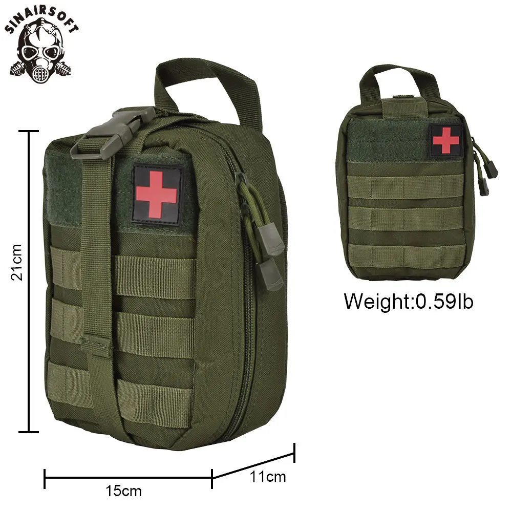 SINAIRSOFT النايلون حقيبة إسعافات أولية التكتيكية رخوة الحقيبة الطبية EMT الطوارئ EDC مزق بعيدا بقاء IFAK فائدة سيارة الادسنس الصيد SINAIRSOFT النايلون حقيبة إسعافات أولية التكتيكية رخوة الحقيبة الطبية EMT الطوارئ EDC مزق بعيدا بقاء IFAK فائدة سيارة الادسنس الصيد