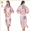 RB015 Satin Robes for Brides Wedding Robe Sleepwear Silk Pijama Casual Bathrobe Animal Rayon Long Nightgown Women Kimono XXXL ► Photo 1/6