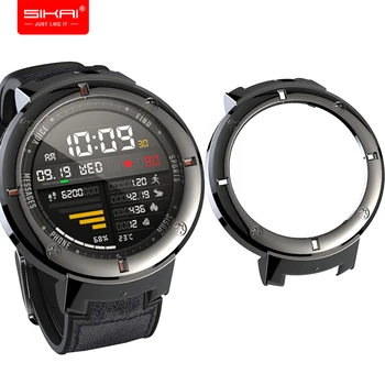 

SIKAI PC Protective Case Cover for Amazfit Verge Lite Tough Armor protector for Xiaomi Huami Amazfit 3 lite Accessories