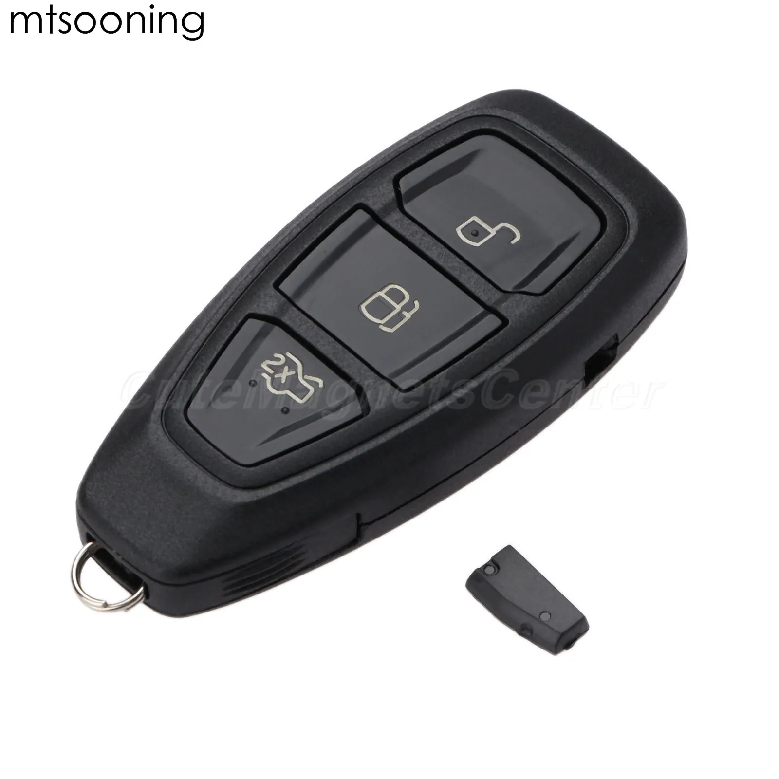 

mtsooning Remote Key 3 Buttons 433MHZ ID83 4D63 Chip For Ford B-Max C-Max Fiesta Focus Galaxy Grand Kuga Mondeo S-Max
