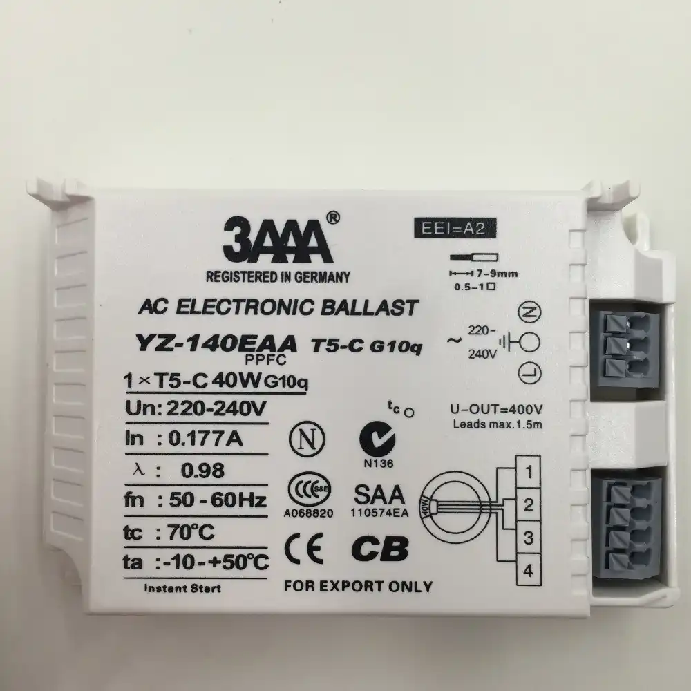 YZ140EAA-T5-C 40 Вт AC электронный балласт для T5 кольцевой лампы стандартные Выпрямители - изображение