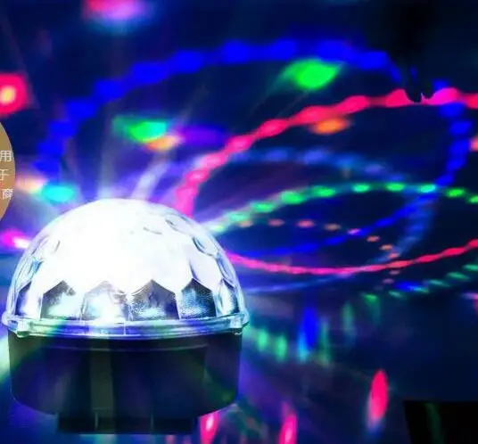 

LED magic crystal ball stage light,laser stage lighting,revolving light,laser lamp(with USB disk,MP3 music,with remote control)