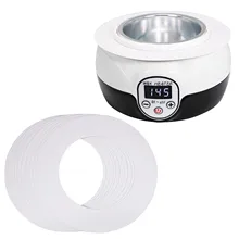 10 шт. одноразовый воск грелка лоток для поддержания чистоты защитные ошейники кольца тела волосы съемные принадлежности для 14 унций воск может