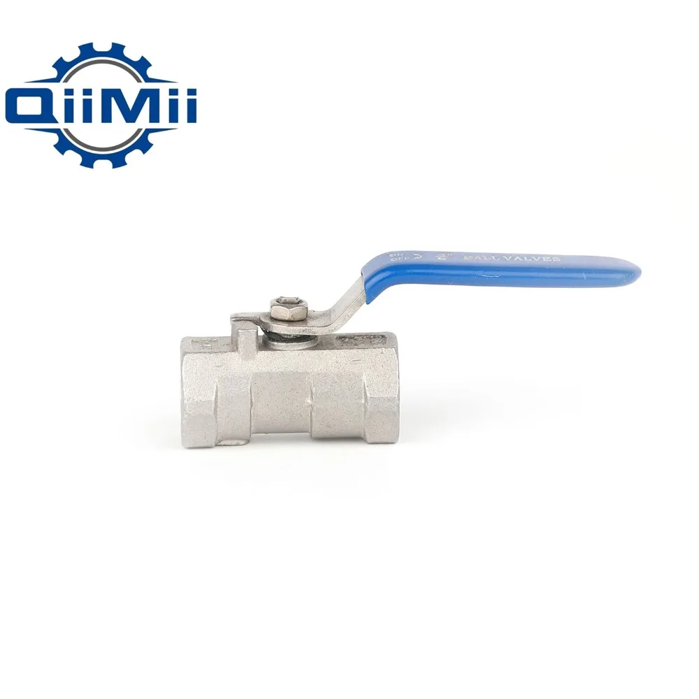 

Stainless Steel One Piece Ball Valve BSPT Female Thread SS304 Home Brew Ball Valve