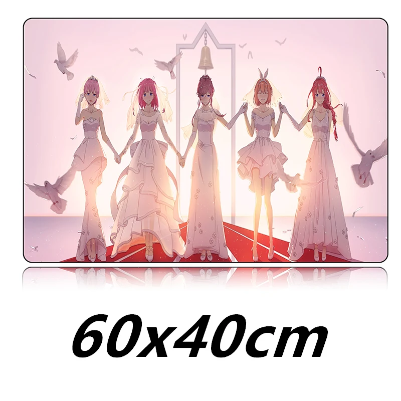  FFFAS Large Japan Cartoon Get Marry Mouse Pad Mat the quintessential quintuplets Desk Table Mousepa
