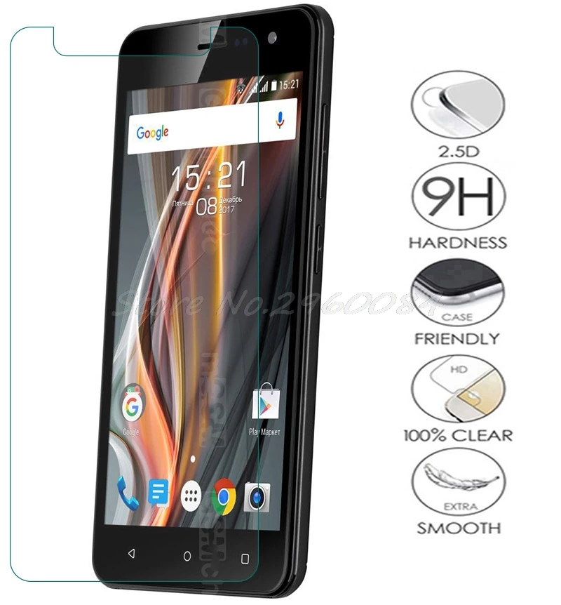 

2PCS 9H Tempered Glass for Fly FS508 FS520 FS524 FS528 FS459 FS527 FS521 FS526 FS554 FS408 Protective Film Screen Protector
