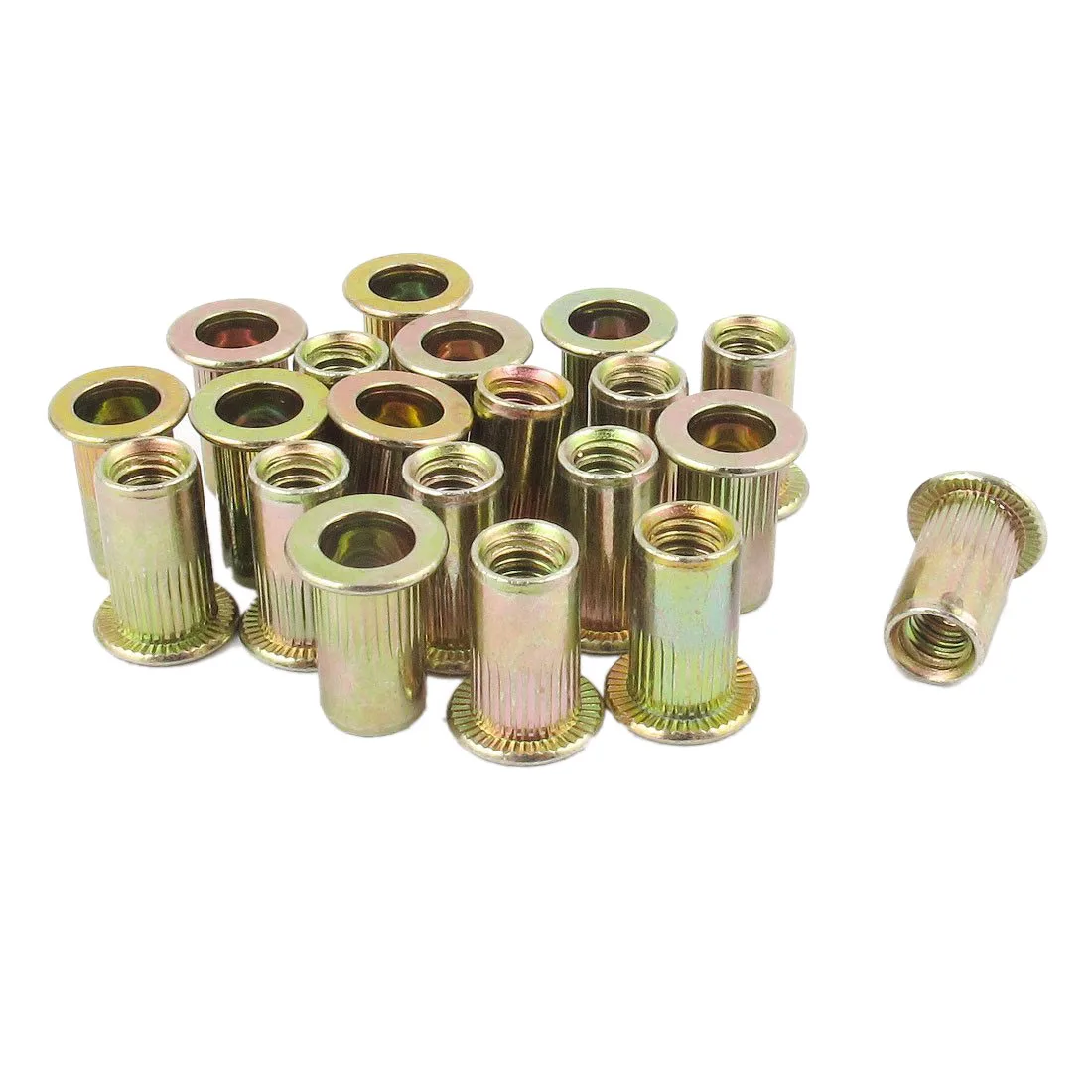 

20Pcs Steel Rivet Nut Rivnut Insert Nutsert #10-24