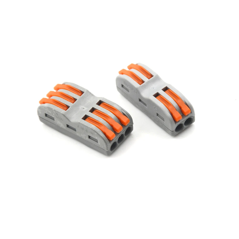 

10PCS Household Fast Electrical Wiring Terminals Wire Connectors Terminals For Connection Of Wires Lamps And Lanterns
