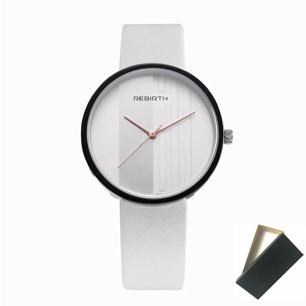 

Rebirth lover's wristwatches 2018 New Fashion Casual quartz Water Resistant luxury women men Christmas birthday present watch