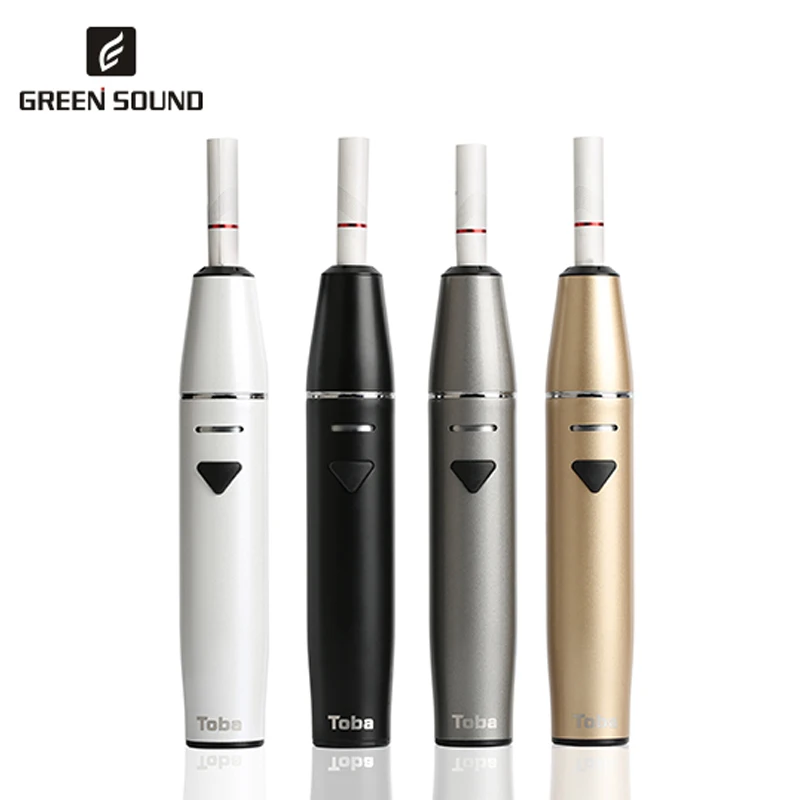 

GreenSound TOBA Electronic Cigarette Kit Iqos Stick Vape Smokable Heat Not Burn Compatibility To icos sticker