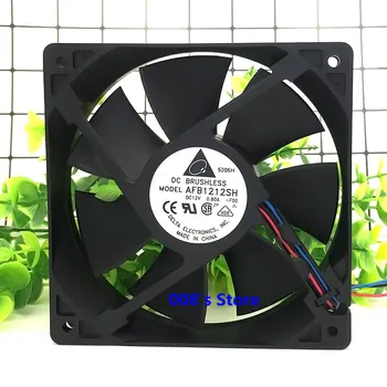 

New CPU Cooler Fan For PC Server AFB1212SH -F00 3 Pins/-5C54 4 Pins 120MM 120*120*25mm 12V 0.80A PWM Cooling 3400RPM 113CFM