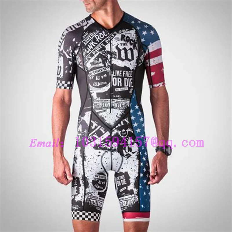 Wattie ink одежда на заказ комплект для велосипеда желтый черный велокостюм triatlon ropa ciclismo кожаный костюм speedsuit комбинезон США - Цвет: triathlon