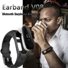 EPULA спортивные часы Bluetooth Смарт часы кровяный суппорт под давлением Siri ответить на телефонный браслет Earband DE28 Прямая