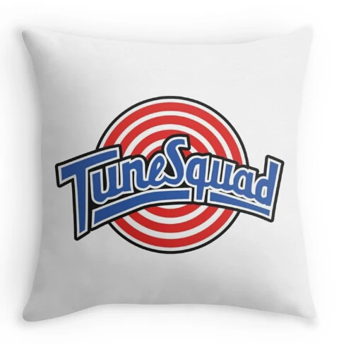 Free shipping Tunes Squad - Space Jam Logo pillow cases (two sides) for12x12 14x14 16x16 18x18 20x20 24x24 inch | Дом и сад