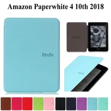 Чехол из тонкой кожи для Amazon Kindle Paperwhite выпущен крышка Kindle Paperwhite 4 10th поколения планшеты чехол+ подарки