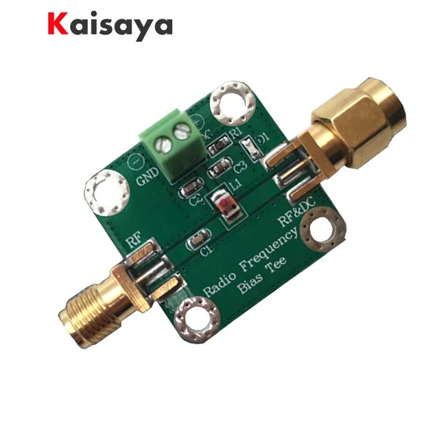 10MHz 3GHz RF Splitter Bias Tee Feeder for Broadband Amplifierin