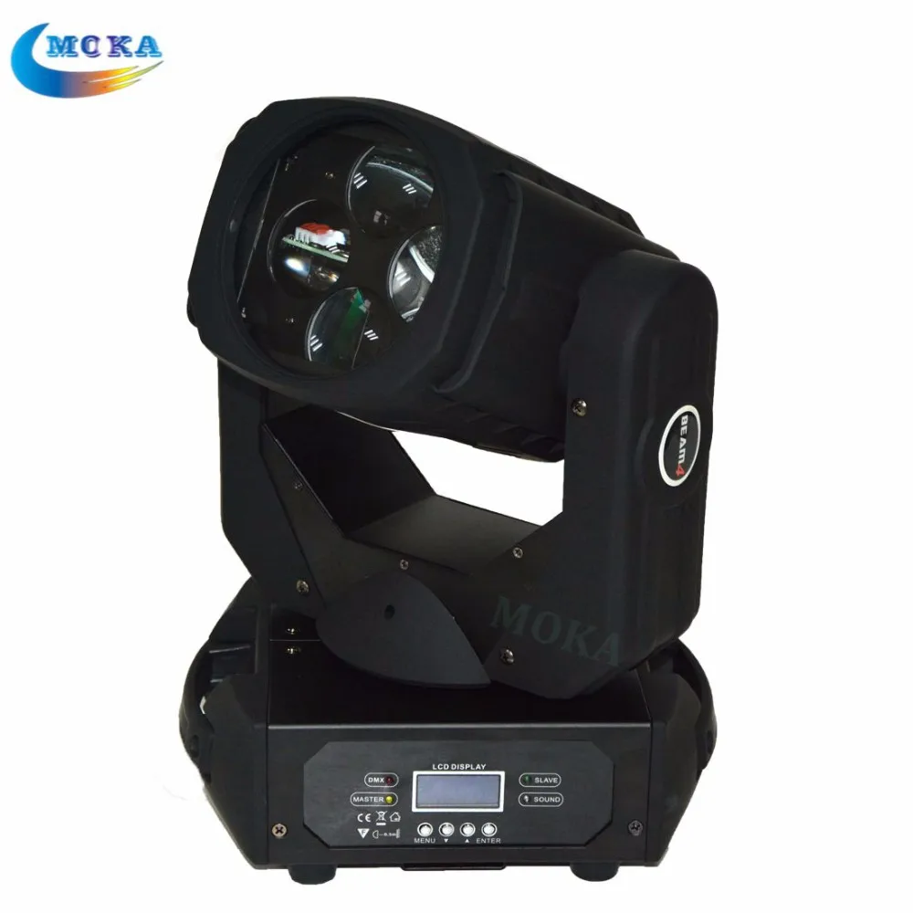 6 шт./партия Moving Head гобо свет 4*25 Вт DMX 9/15ch лазерный проектор диско DJ Light Stage освещение Strobe Light для вечеринки