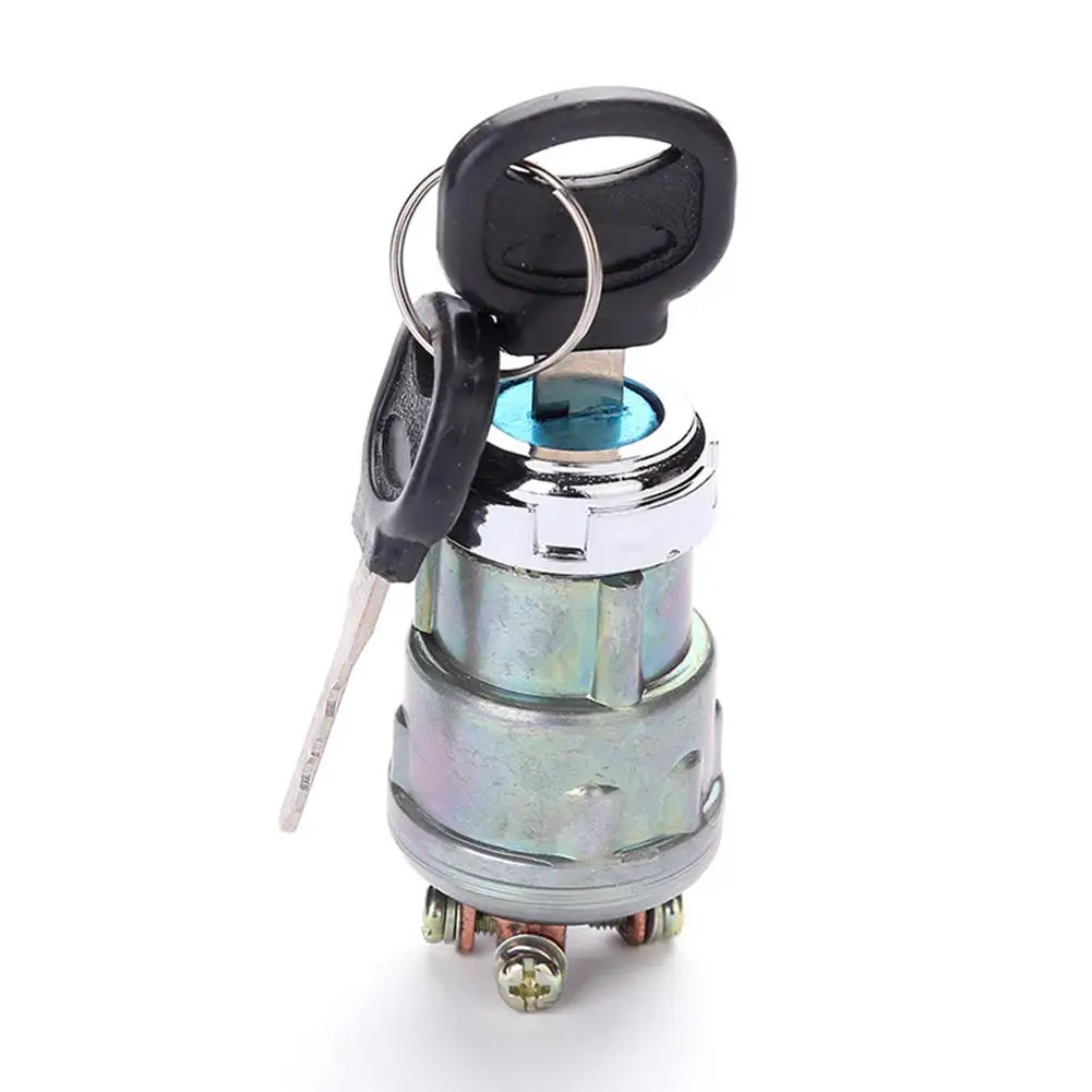 

Car Boat 12V 4 Positions Ignition Starter Switch with 2 Keys for Petrol Engine
