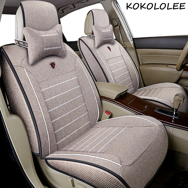 kokololee Universal flax Car Seat cover for Mercedes Benz all models