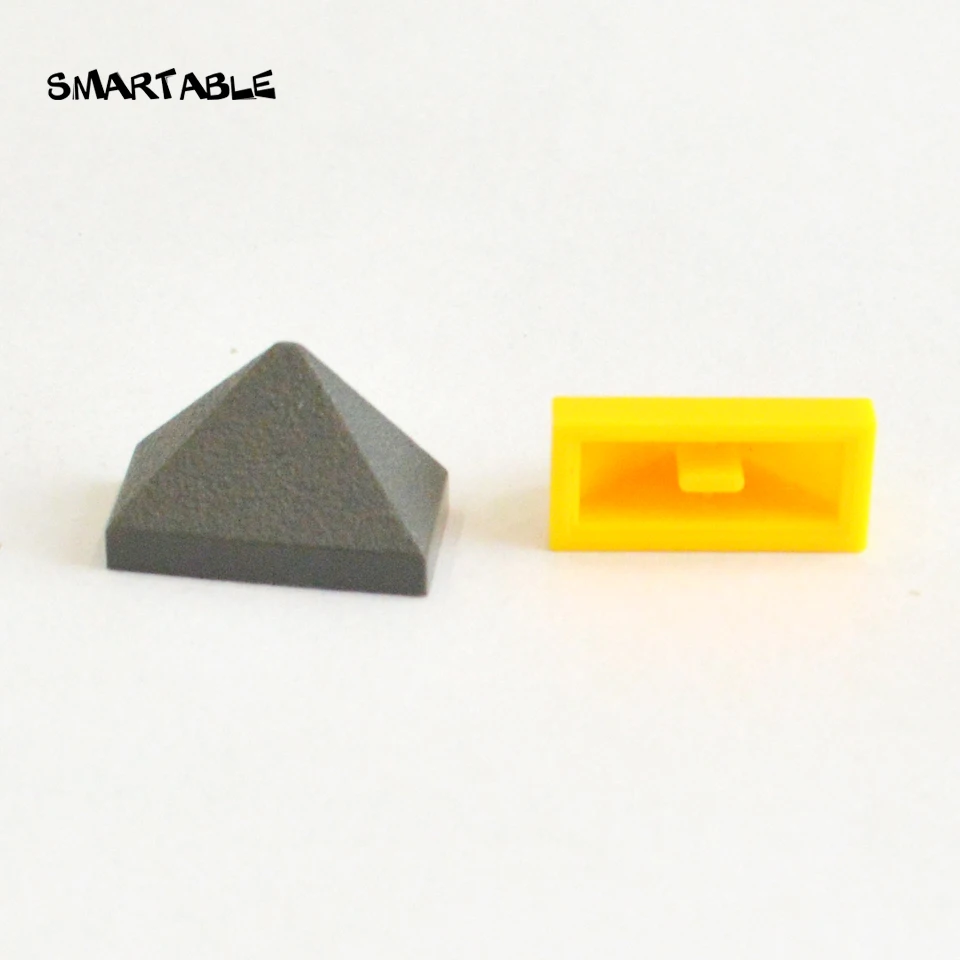 

Smartable Slope 45° 2x1 Triple with Inside Stud Holder Parts Building Blocks Toys Compatible All Brands 3048/15571100pcs/lot