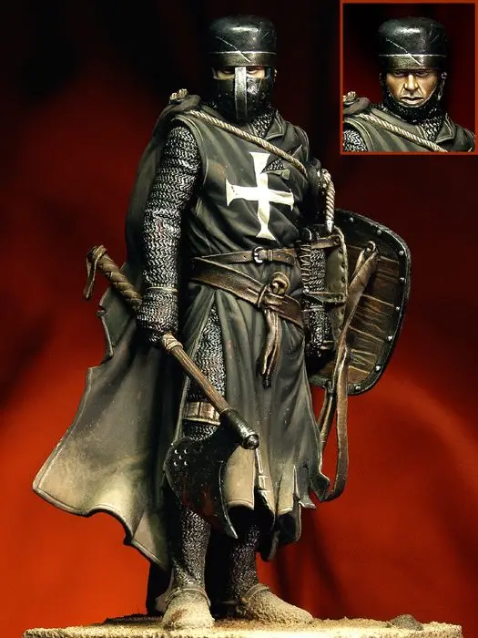 1923--Knight Hospitaller, XIII century--90mm  