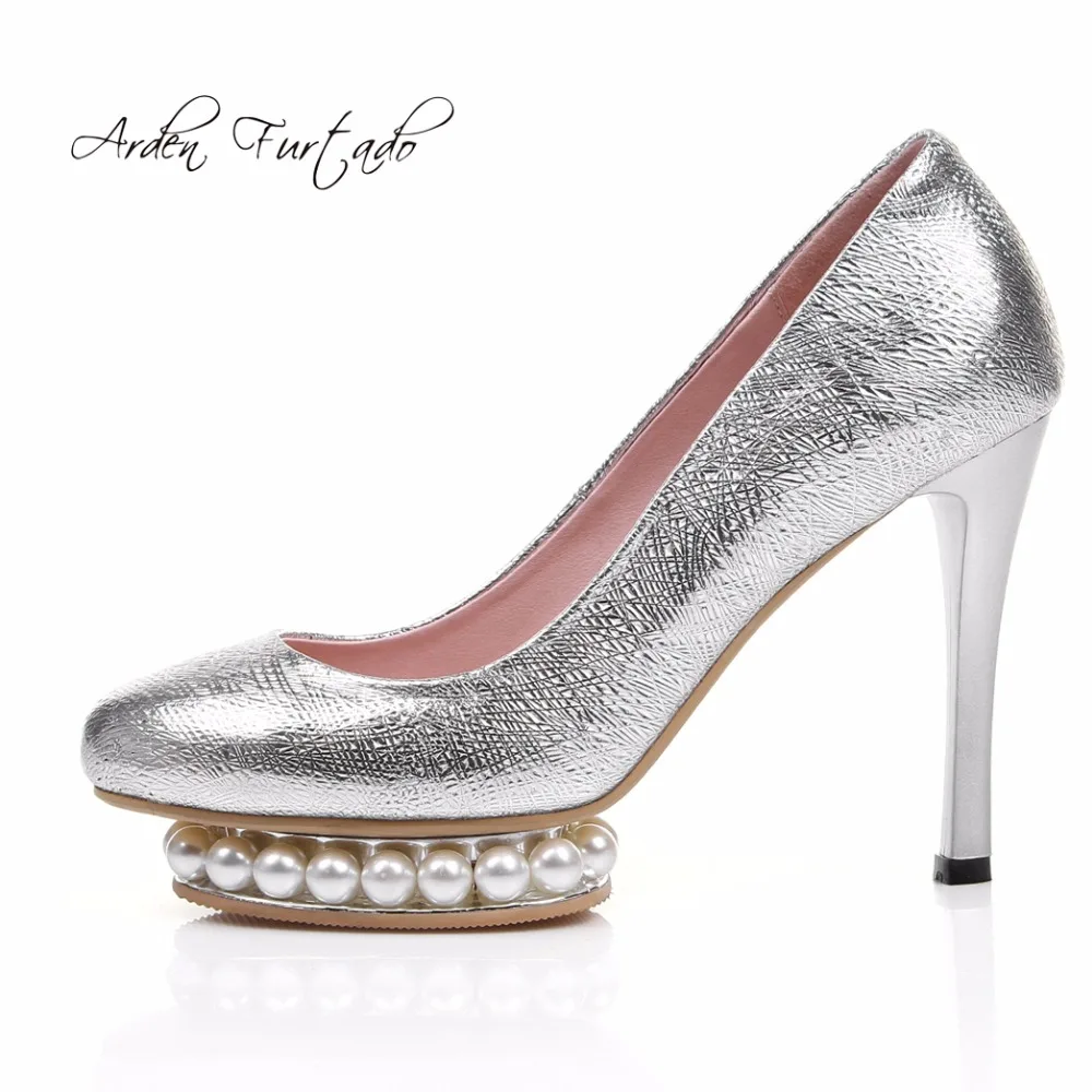 silver small high heels
