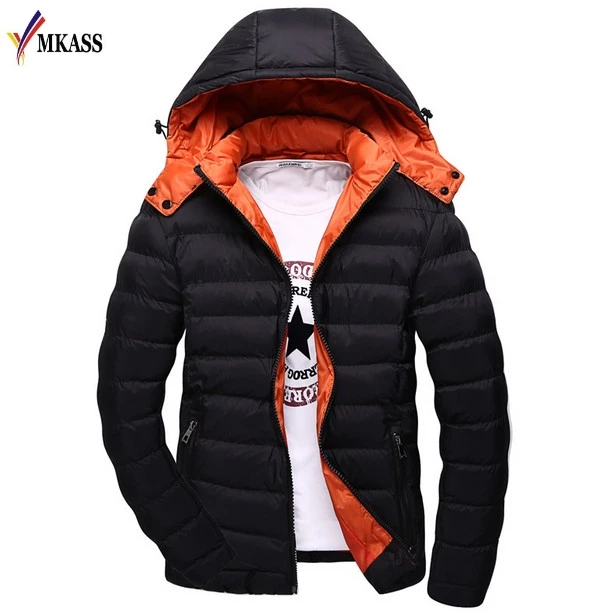 Мужская теплая куртка с капюшоном и воротником стойкой размеры до 5XL|men winter jacket|warm