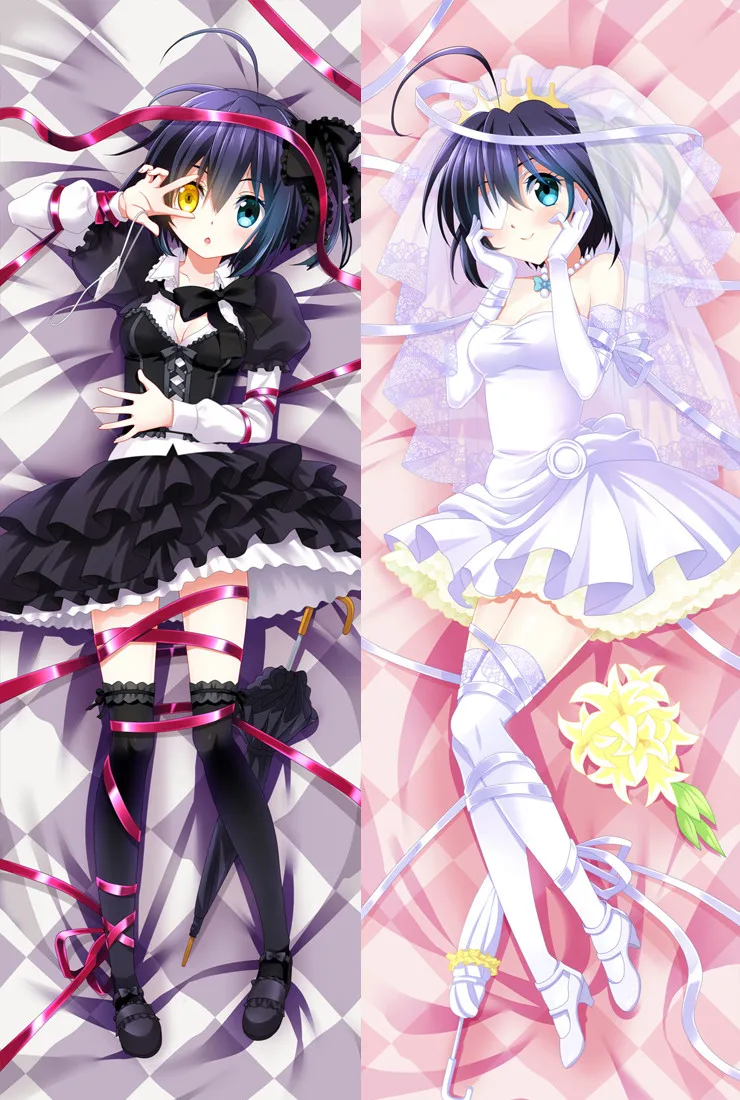 Japan Anime Cyuunibyou Demo Koigashitai Takanashi Rikka Otaku Hugging Body Pillow Case 12146 BIG DISCOUNT