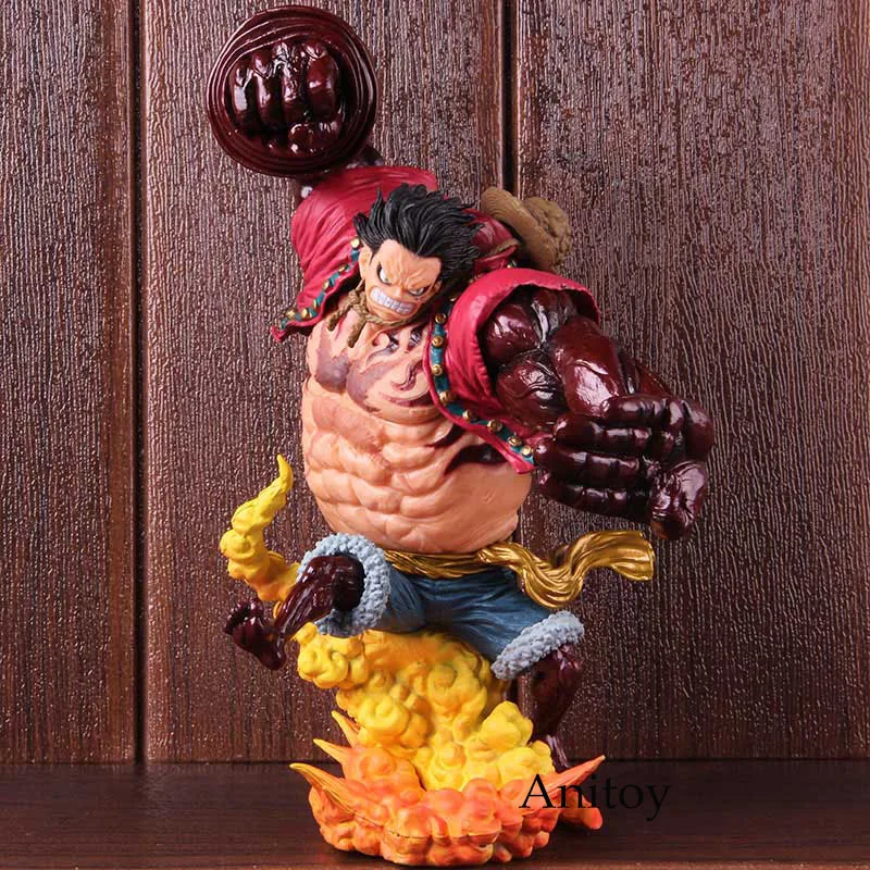Аниме одна деталь Обезьяна D. луффи четвертый Kong пистолет Collcetible фигурку модель игрушки