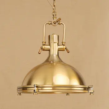 

Vintage Loft Pendant Lights Indoor Lighting Retro Edison Hanging Lamp Industrial Kitchen Chrome Gold pendant Lamps ZDD0006