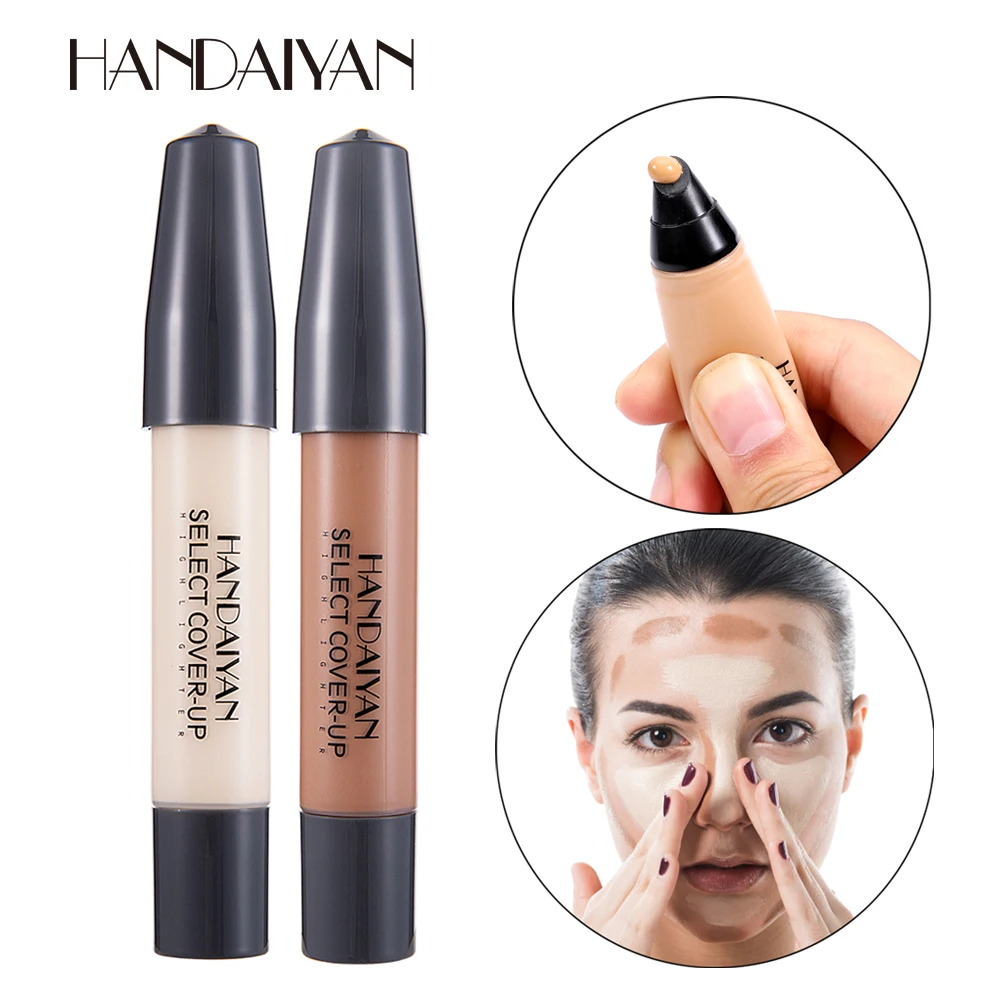 

HANDAIYAN Face Highlighter Lasting Bronzer Shimmer Face Glow Liquid Ultra-concentrated Illuminating Concealer Cosmetics TSLM2