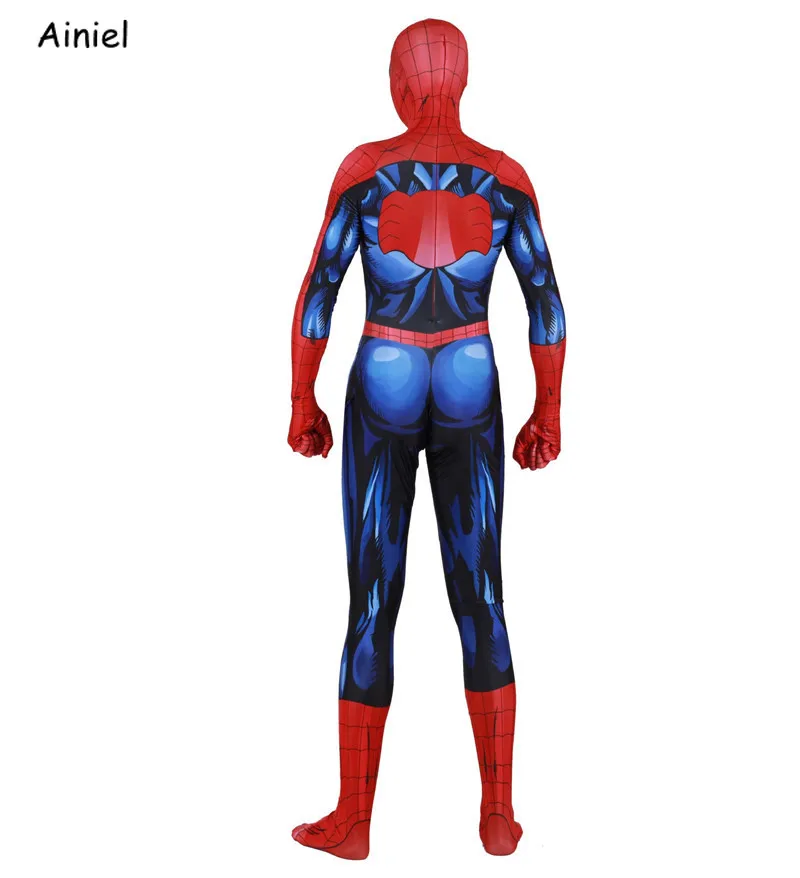 Костюм паука, человек-маска для косплея, супергерой, Человек-паук, Zentai, боди, костюм, комбинезон на Хэллоуин, для взрослых и детей