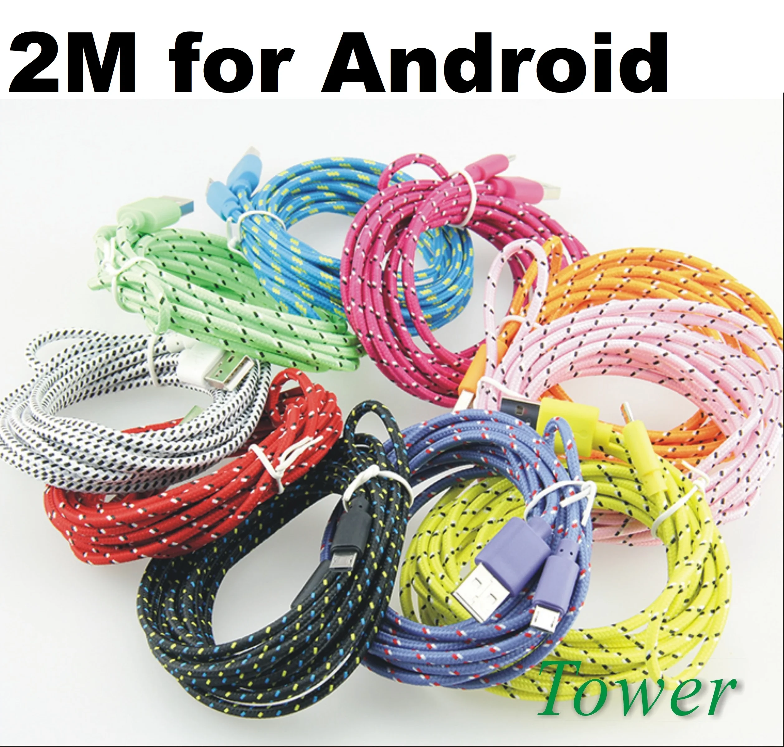 RED FLAT 6FT LONG USB CABLE CHARGE POWER WIRE DATA SYNC CORD for PHONE /& TABLETS