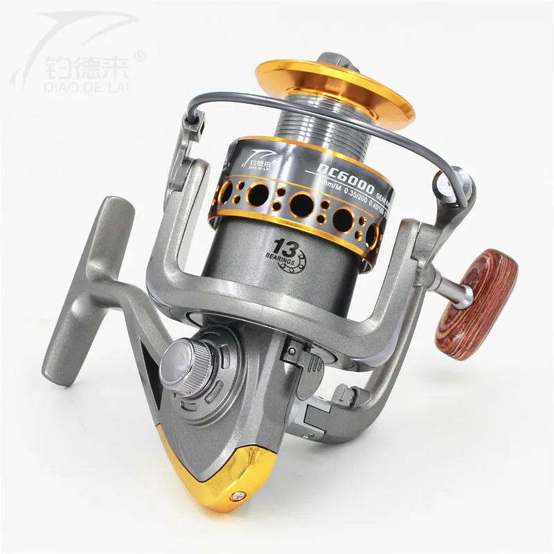  13 axis wire reel Pre-loading spinning wheel cup fishing sea rod fishing rod fishing gear wheel