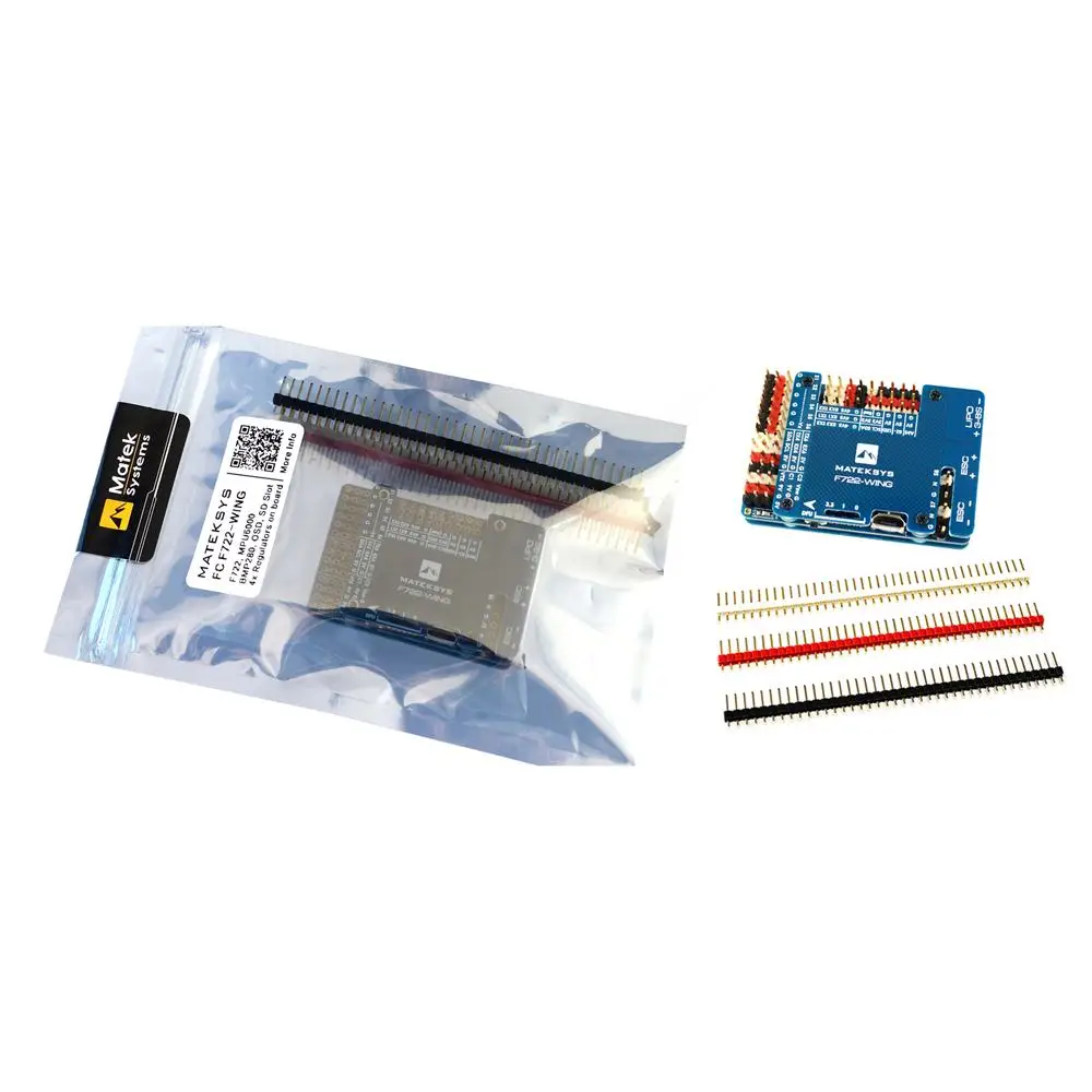 Matek Systems F722-WING STM32F722RET6 игровые джойстики со встроенным серверный компьютером с экранным меню для RC Самолет с неподвижным крылом для радиоуправляемых моделей