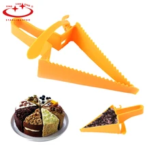 1 шт. Треугольники торт резаки инструменты для выпечки пластиковый нож для торта разделитель Резак пресс-форм лопатка для торта кухонные принадлежности
