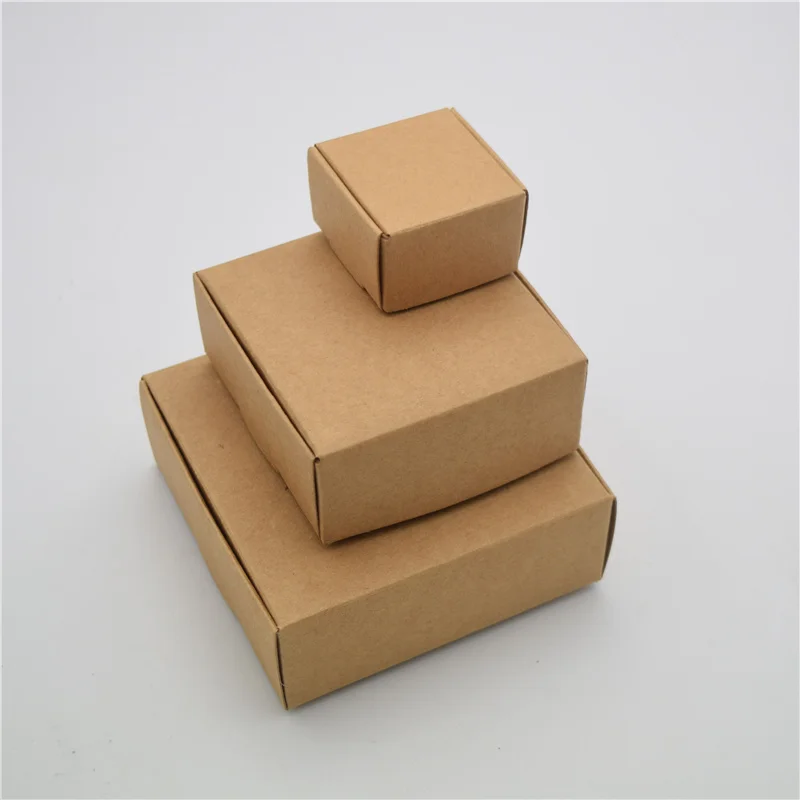 20 шт различных размеров крафт-бумажная коробка