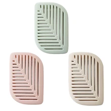 Green Leaf-Shaped Refrigerator Refrigerator Air Storage Box Purifier Charcoal Deodorant Absorbent Deodorant To Eliminate Odor