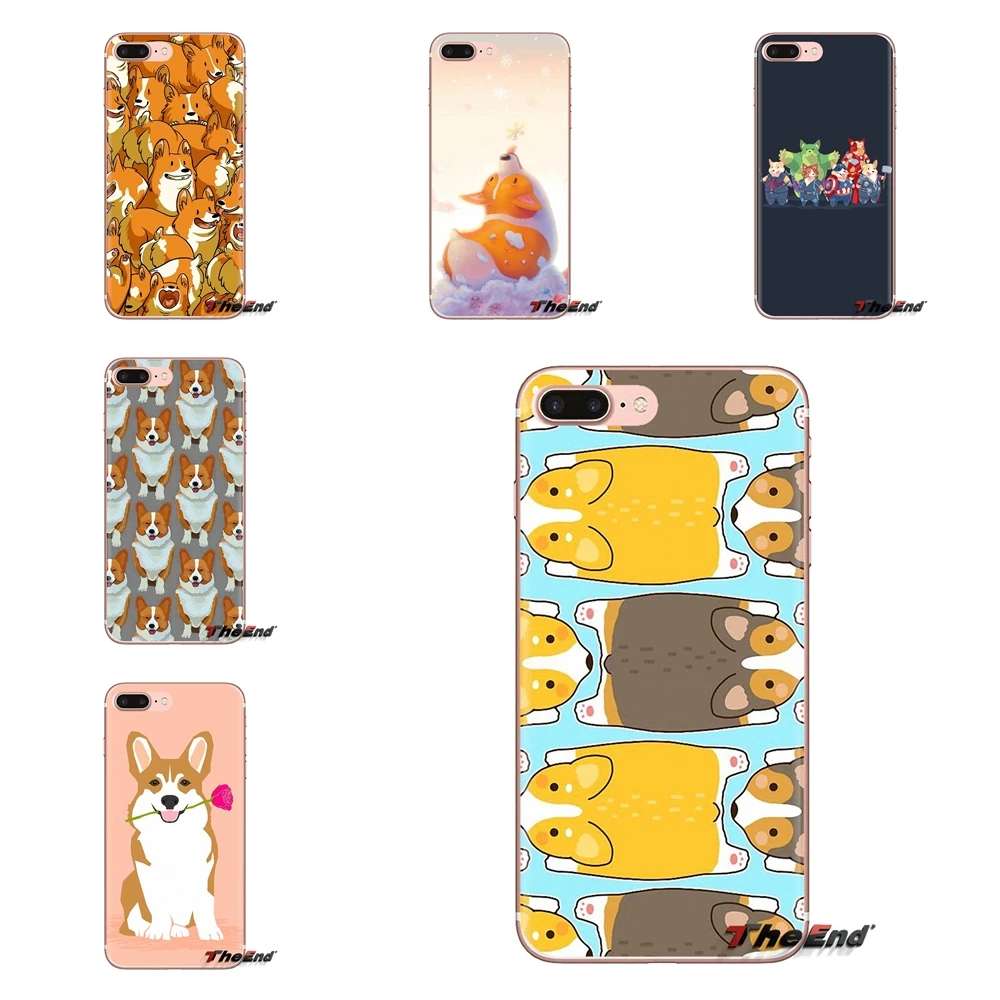 Чехол для мобильного телефона Xiaomi Mi4 Mi5 Mi5S Mi6 Mi A1 A2 5X 6X 8 9 Lite SE Pro Max Mix 2 3 2S Corgi Welsh dog puppy |