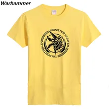 DIY PRINTING T SHIRTS TRI PORTABLE MONSTER HUNTER T SHIRTS AMERICAN EUROPEAN STYLE MAN S BRAND