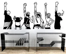 

ONE PIECE Car Wall Stickers Japanese Cartoon Decals Vinyl Decal Sticker Home Decoration