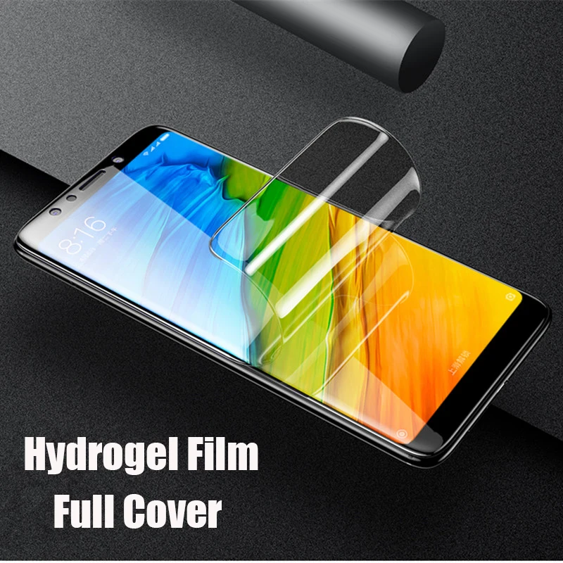

Screen Protector Transparent Hydrogel Film For Redmi Note 7 6 5 7 Pro 3D Full Film For Xiaomi 9 8 Lite Mix 3 Max 3 PocoPhone F1