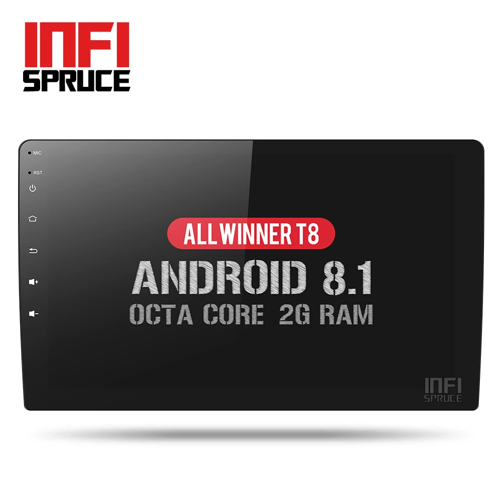

Octa core android 8.1 universal 1 din car dvd for old car models with 10.1 inch gps navigation radio video wifi media player