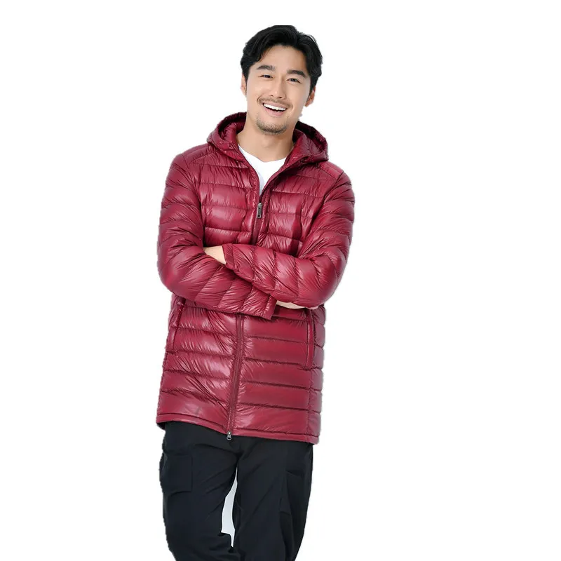 NewBang 7XL 8XL Winter Long Duck Down Jacket Men Feather Parka Man Ultra Light Down Jacket Men Lightweight Warm Puffer Jackets long puffer coat