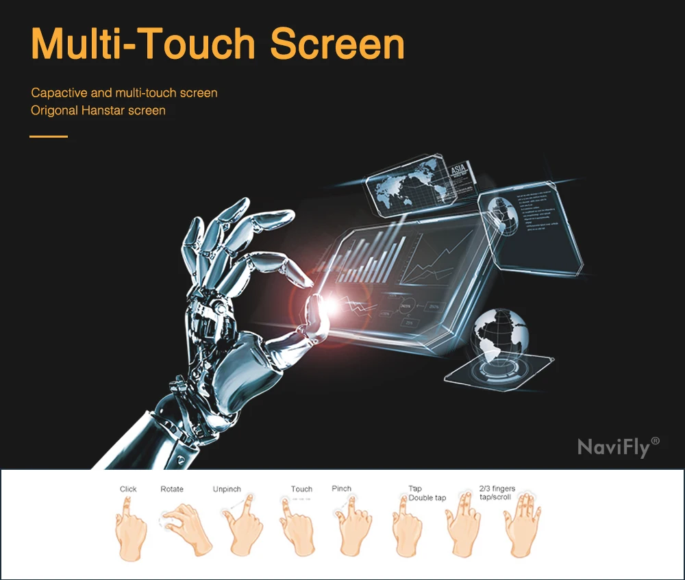 Clearance NaviFly Android 8.1 quad Core Car multimedia player for Ford focus/S-MAX/Mondeo/C-MAX/Galaxy car gps navigation navi 2 din 33