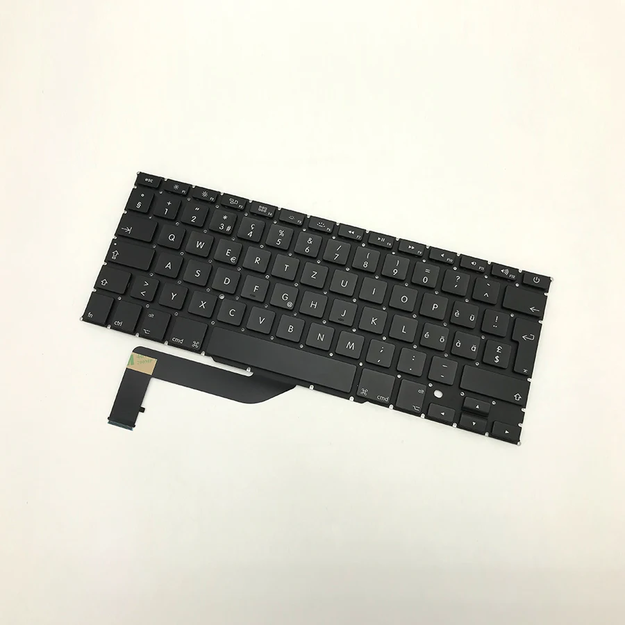 Швейцария Швейцарский Клавиатура для ноутбука Macbook Pro retina 1" A1398 2012 2013