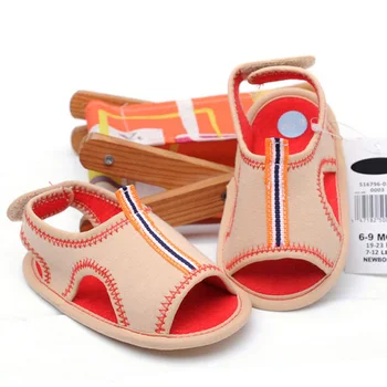 

Summer Baby Boys Breathable Anti-Slip Mixed Color Shoes Toddler Soft Soled First Walkers for 6-18M #420 HOT
